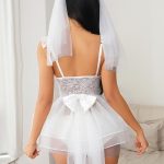 bowknot-veil-lace-dress-2 sexy cosplay