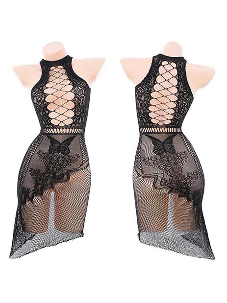 butterfly-mesh-dress-2 sexy lingerie