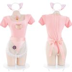 cat-pink-maid-costumes-2 cute maid cosplay