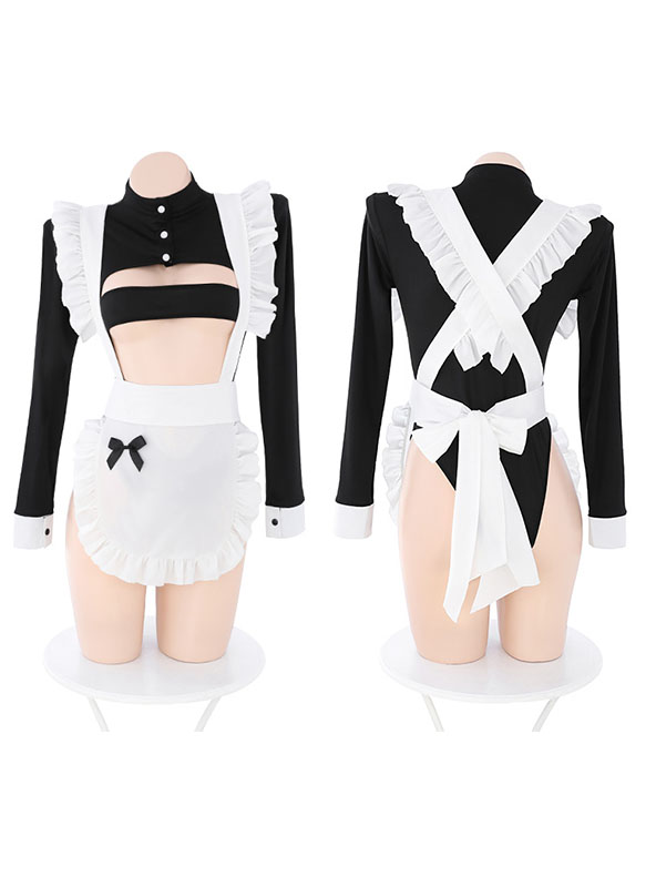 high-slit-maid-costumes-5 sexy maid cosplay