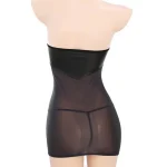 black-mesh-hot-dress sexy lingerie