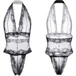 lace-floral-pattern-bodysuit-3 sexy lingerie
