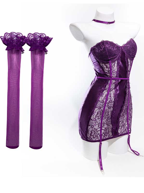 luxury-lace-dress-3 mesh lingerie dress
