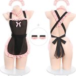 pink-edged-maid-costumes-2 sexy maid cosplay