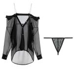 rhinestone-strap-shirt-dress-2 sexy lingerie