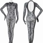 vintage-printed-bodysuit-2 sexy lingerie