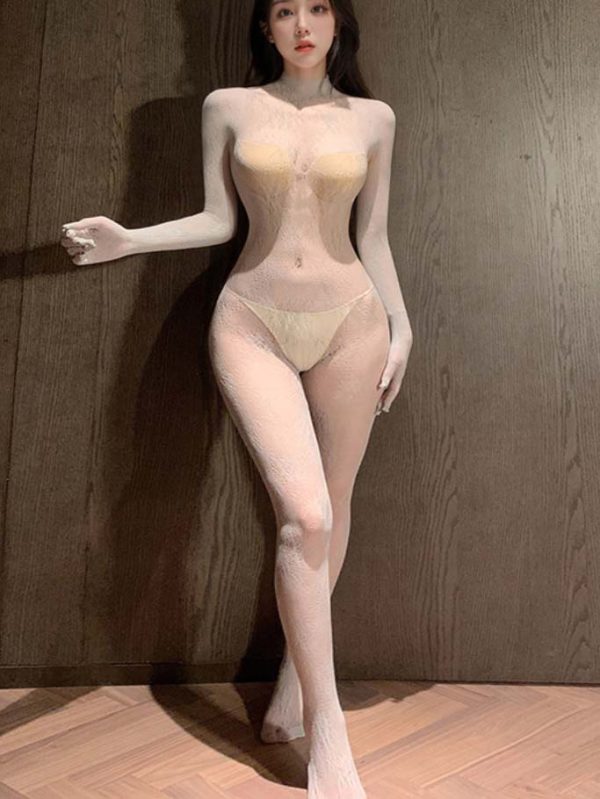 vintage-printed-bodysuit-4 sexy lingerie