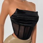 black-ruffled-tube-top-4 nightclub wear
