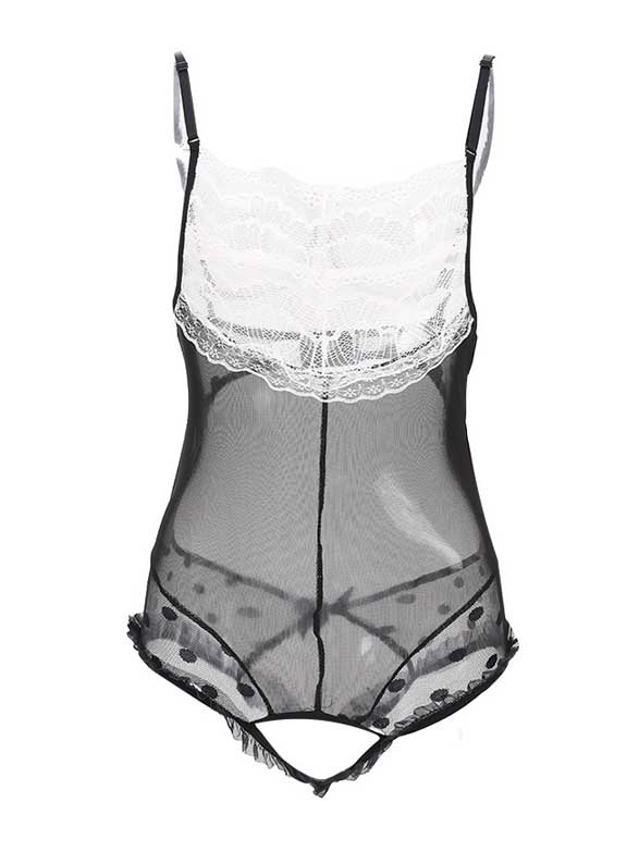 bunny-cosplay-front-lace-bodysuit-3 cute bunny bodysuit