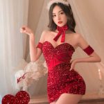 cosplay-bunny-glitter-dress-suit-3 bunny cosplay costumes