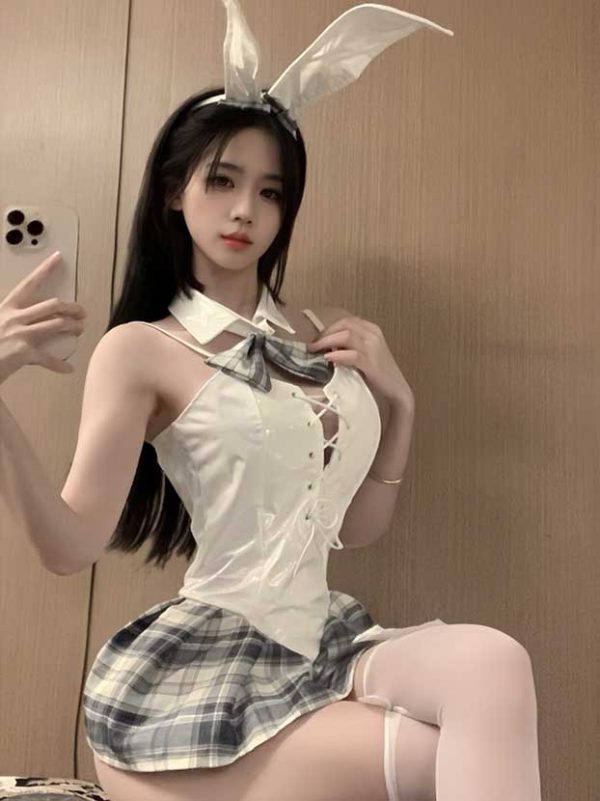 cute-bunny-cosplay-uniform-suit-2 bunny cosplay cute costumes