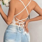 cute-floral-lace-bodysuit-3 Cute floral lace bodysuit B4049