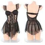 cute-tunic-mesh-dress-2 cute mesh lingerie