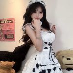 cute-white-pink-bunny-dress-suit-3 bunny cosplay costumes