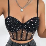 diamond-shining-mesh-top-3 diamond strap top