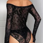 dragon-pattern-bodysuit-5 club outfit