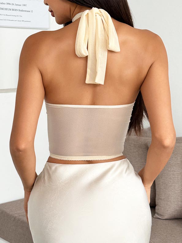 elegant-pearl-mesh-top-5 mesh halter top