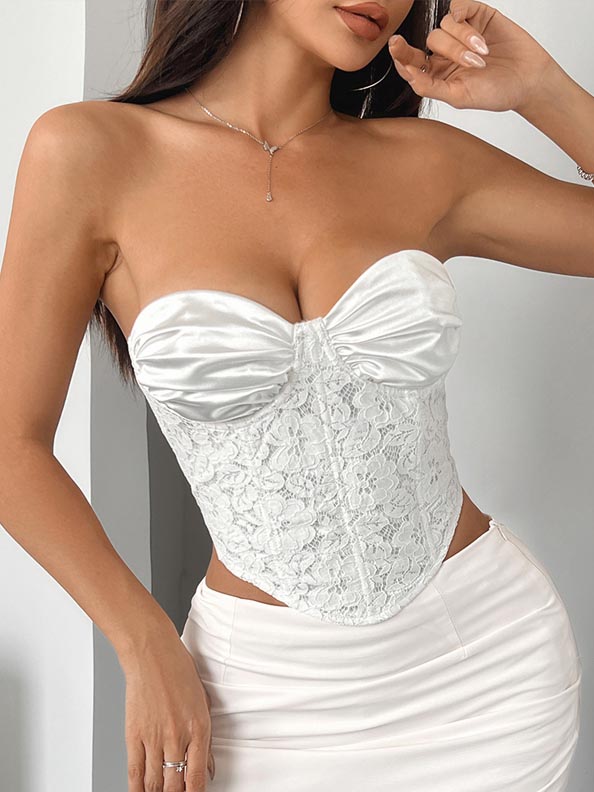 elegant-ruffled-tube-top-5 Elegant ruffled tube top B4065