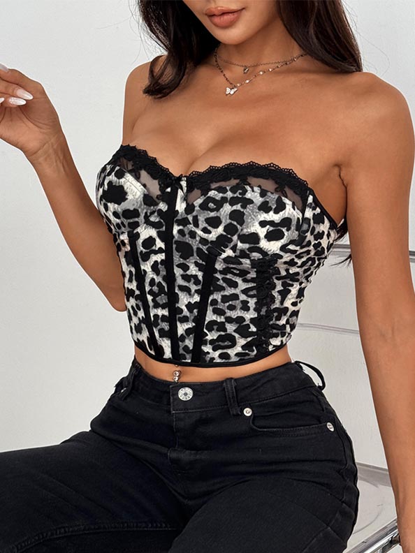 fake-2-pieces-leopard-top-4 Fake 2 pieces leopard top B4055