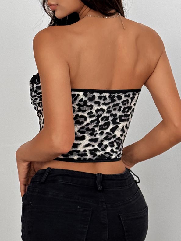 fake-2-pieces-leopard-top-5 Fake 2 pieces leopard top B4055