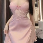 front-lace-soft-dress-4 mesh lingerie