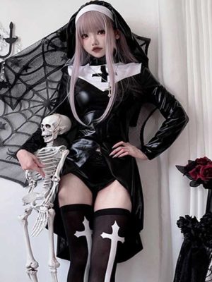 hot cosplay nun costumes