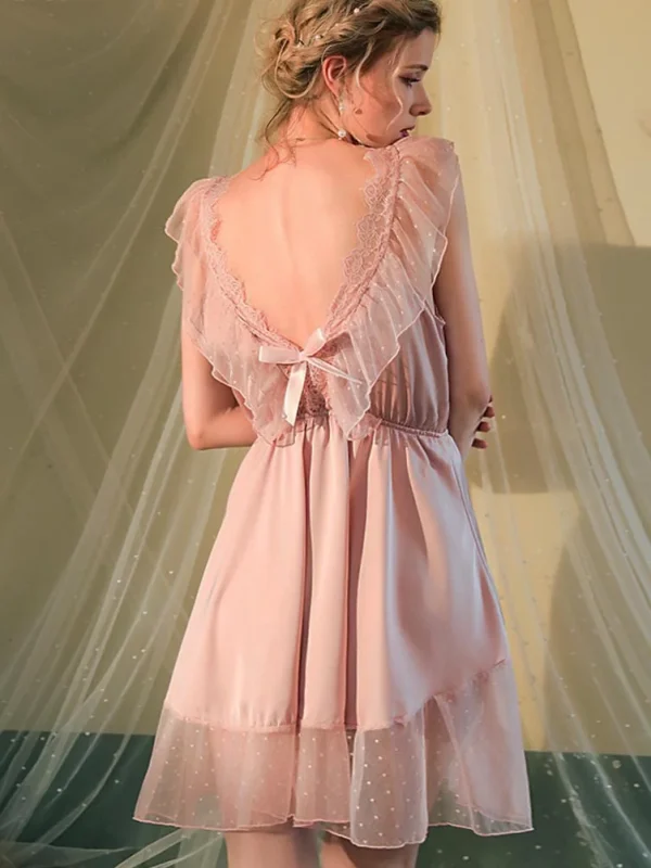 lace-trim-slip-nightdress-7 deep v slip
