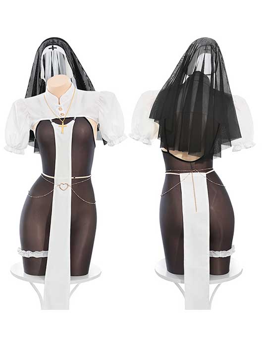 night-nun-suit-2 nun cospaly sexy costumes