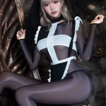 nun-cosplay-bodysuit-4 sexy nun cosplay