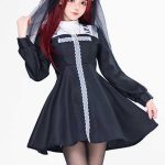 nun-cosplay-cute-dress-5 sexy cosplay nun costumes