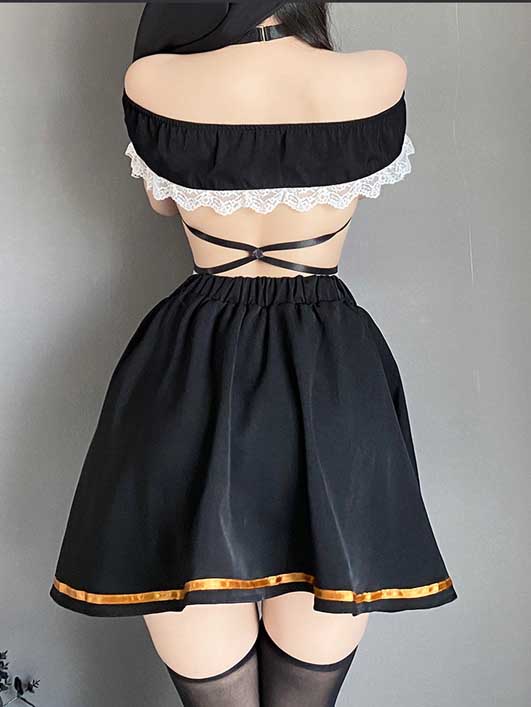 nun-cosplay-irregular-dress-suit-3 nun cosplay costumes