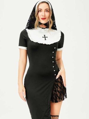 nun-cosplay-lace-dress-suit-1 cosplay sexy nun