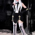 nun-costumes-tight-dress-suit-4 sexy cosplay nun costumes