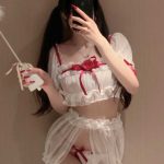 red-rose-mesh-cute-suit-4 cute cospaly costumes