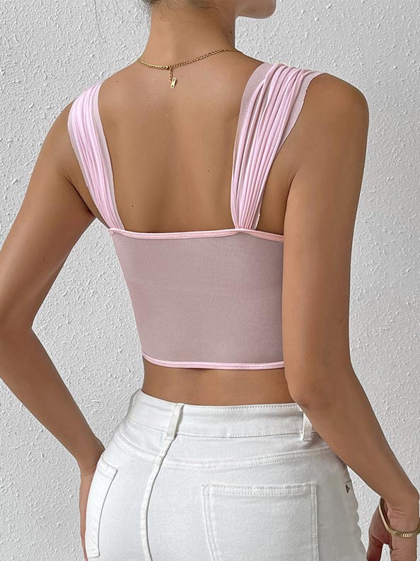 romantic-rose-mesh-top-5 Romantic rose mesh top B4054