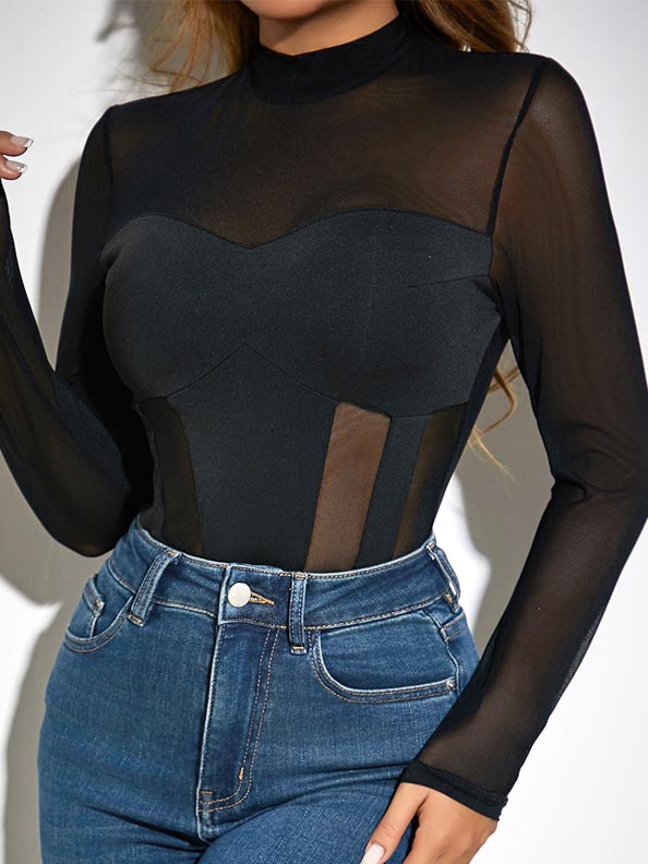 see-through-mesh-bodysuit-4 See through mesh bodysuit B4064