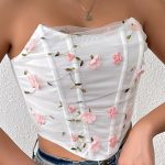 sweet-flowers-tube-top-4 Sweet flowers tube top B4025