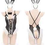 sweet-lace-mesh-bunny-bodysuit-2 bunny cosplay costumes