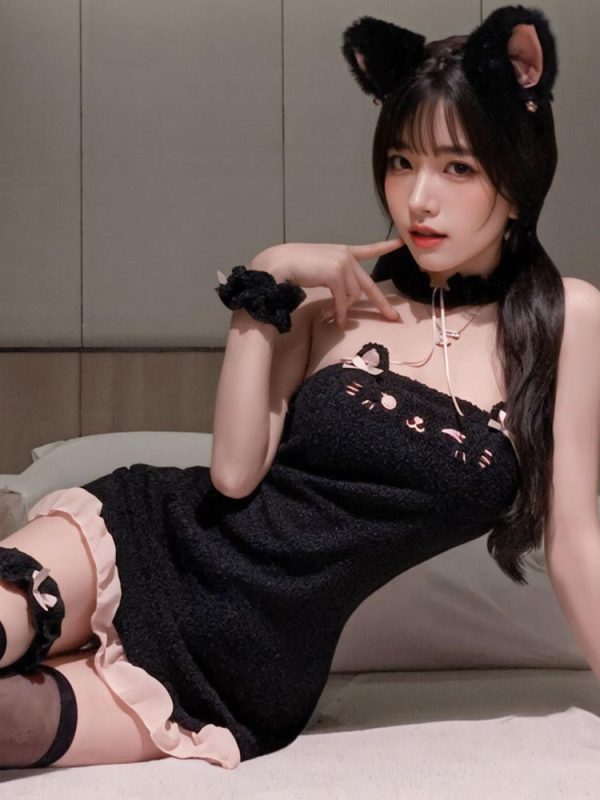 cat-cosplay-costumes-plush-suit-3 cat cosplay costumes