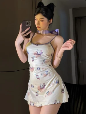 bubbleoo cat cosplay dress