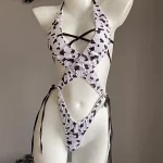 cow-cospaly-straps-bodysuit-5 sexy cow cosplay bodysuit