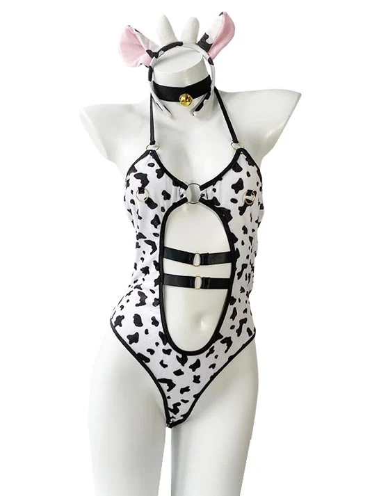 cow-cosplay-back-bow-bodysuit-2 sexy cow cosplay bodysuit