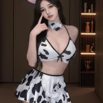cow-cosplay-bikini-dress-3 cute cow cosplay costumes