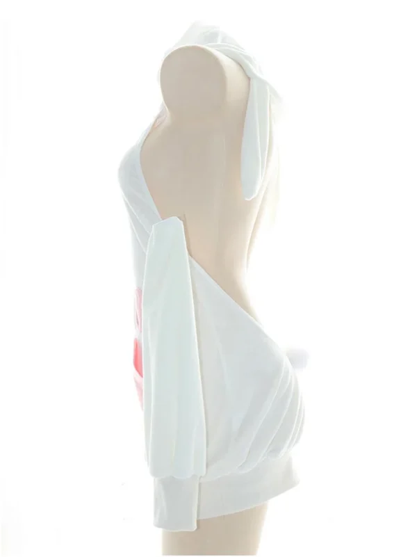 cute-hooded-plush-dress-3 cute plush pajamas