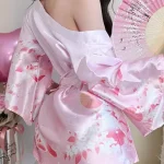 exotic-lingerie-dress-printed-kimono-2 sexy lingerie dress