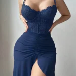hot-lingerie-lace-fishtail-sling-dress-3 best lingerie website