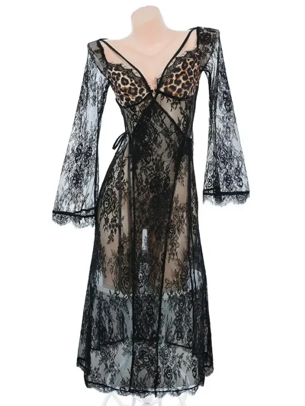 hot-lingerie-long-mesh-dress-2 sexy lingerie store