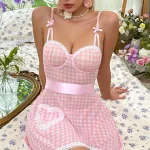 maid-costumes-cute-pink-dress-1 maid cosplay costumes