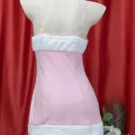 pink-cat-plush-dress-suit-5 cute plush pajamas