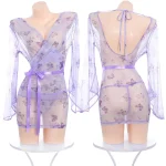 purple-butterfly-mesh-kimono-exotic-lingerie-2 sexy exotic lingerie